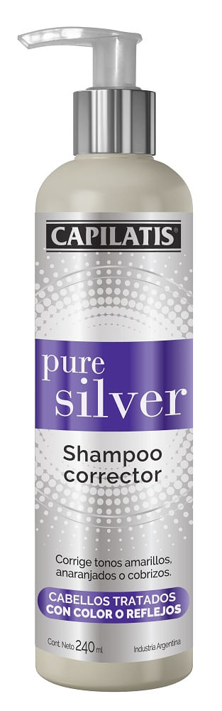 Shampoo Corrector Capilatis Pure Silve x 240 Ml