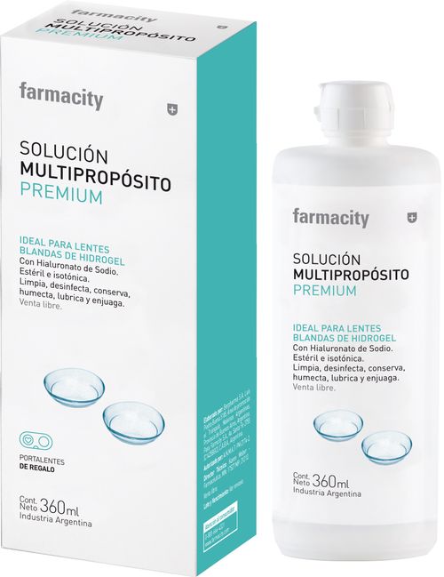 Solución Multiacción Premium Farmacity x 360 Ml