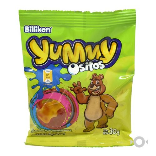 Gomitas Yummy Ositos x 30 g