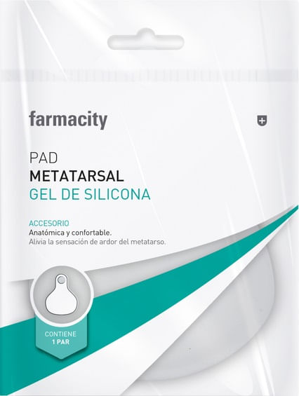 Pad Metatarsal Farmacity Gel de Silicona x 2 un