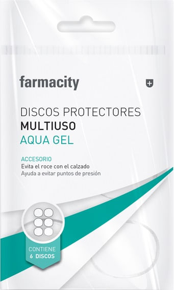 Discos Protectores Farmacity Multiuso Aqua Gel x 6 un