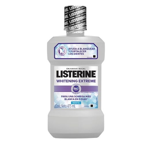 Enjuague Bucal Listerine Whitening Extreme x 473 ml