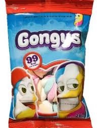 Marshmallow Gongys Trenza 28 g