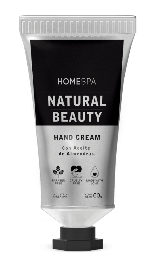 Crema Humectante para Manos Home Spa Natural Beauty x 60 g