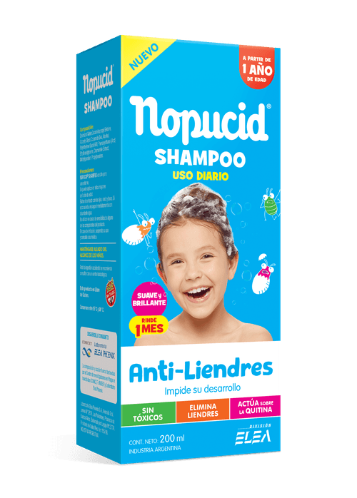 Shampoo Uso diario Nopucid x 200 ml