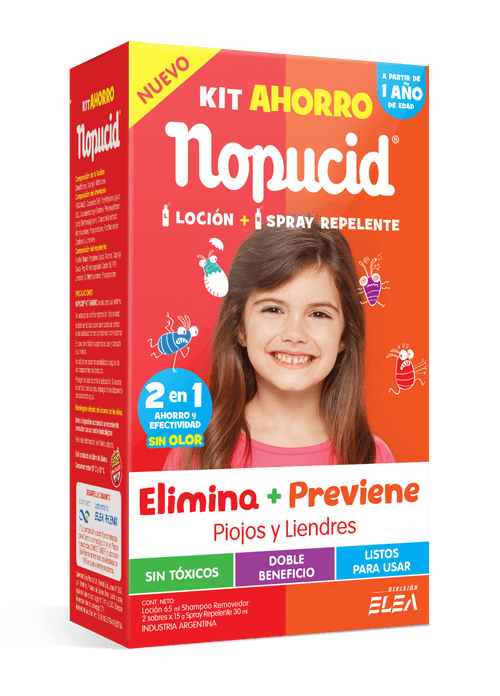 Kit ahorro Nopucid Loción x 65 ml + Spray Repelente