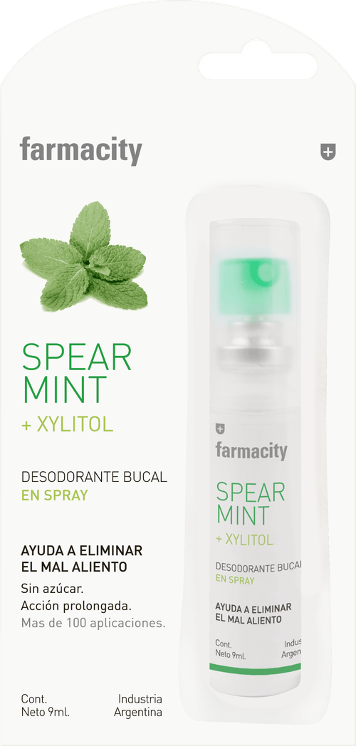 Desodorante Bucal en Spray Spearmint x 9 ml