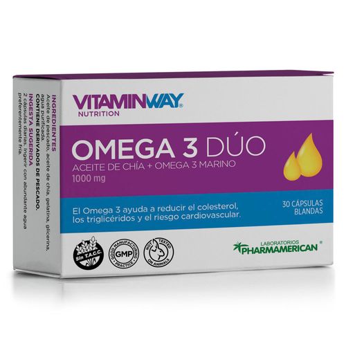 Suplemento Dietario Omega-3 Dùo  x 30 un