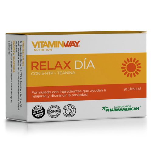 Suplemento Dietario Relax Día 400 mg x 20 cápsulas