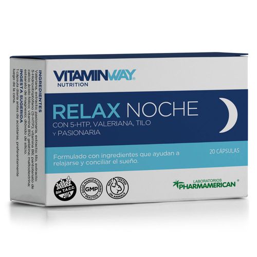 Suplemento Dietario Vitamin Way Relax Noche 400 mg x 20 cápsulas