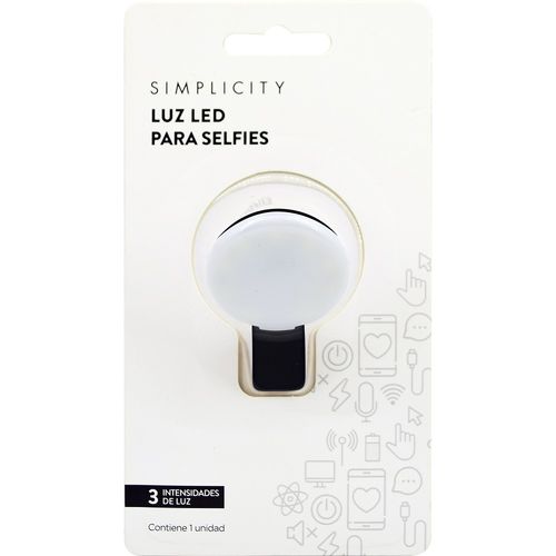 Luz para Selfie Simplicity 3 Intesidades