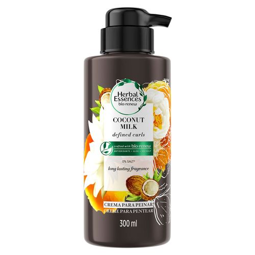 Crema para Peinar Herbal Essence Coconut Milk x 300 ml