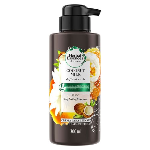 Crema para Peinar Herbal Essences Renew Coconut Milk x 300 ml