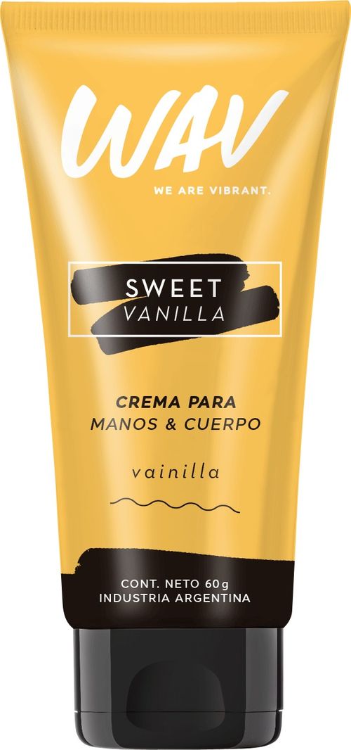 Crema para manos Wav Sweet Vainilla x 60 g