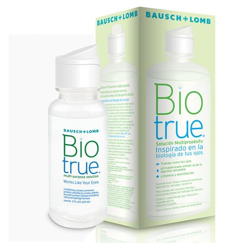 Solución Multipropósito Biotrue x 60 ml