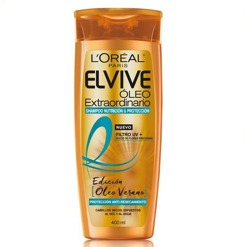 Shampoo Elvive L´Oréal Paris Óleo Extraordinario Edición Verano 400 ml