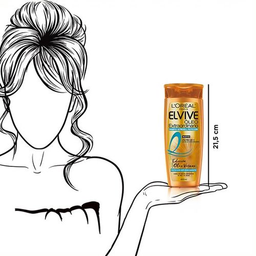 Shampoo Elvive L´Oréal Paris Óleo Extraordinario Edición Verano 400 ml