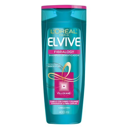 Shampoo Elvive L´Oréal Paris Fibralogy x 400 ml