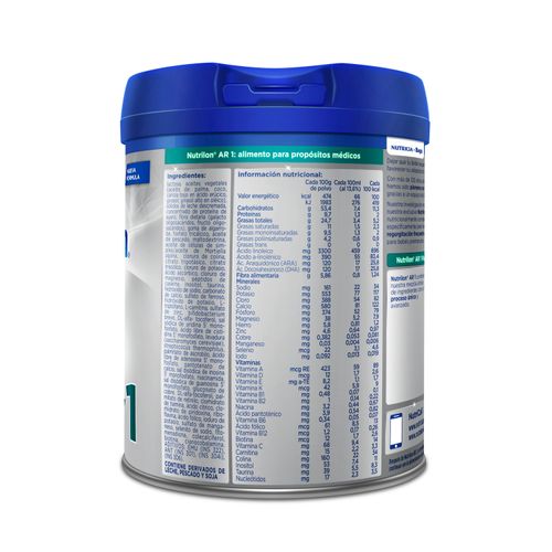 Leche Infantil Nutrilon A.R.1 x 800 g