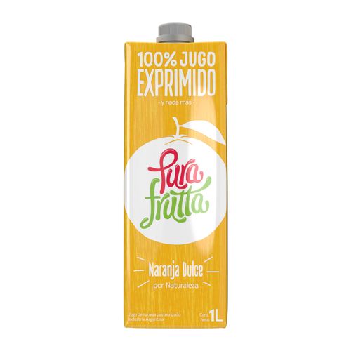 Jugo Exprimido Pura Frutta de Naranja x 1 l