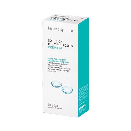 Solución Multiacción Farmacity Premium x 60 ml