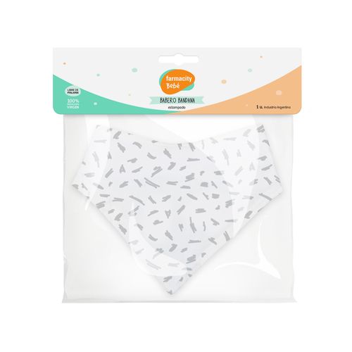 Babero Bandana Farmacity Bebé Nude