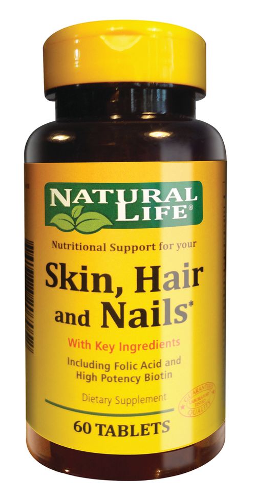 Suplemento Dietario Natural Life Skin, Hair & Nails x 60 un