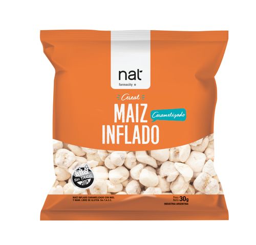 Maíz Inflado Nat Acaramelado x 30 g