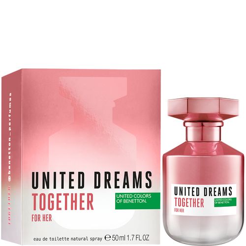 EDT Benetton United Dream Together For Her x 80 ml