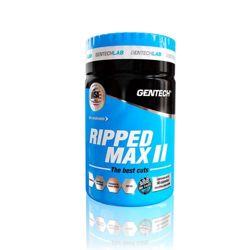 Suplemento Dietario Gentech Ripped Max II x 60 cápsulas