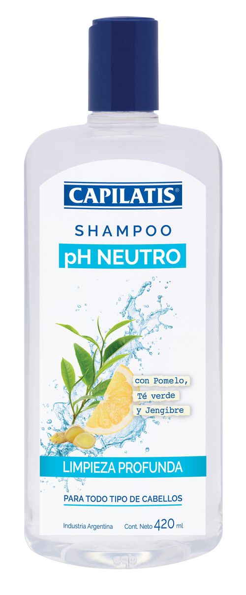 Shampoo Limpieza Profunda Capilatis Ph Neutro x 420 Ml