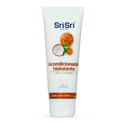 Acondicionador Ayurvédico Hidratante Sri Sri Tattva Coco y Almendras x 100 g