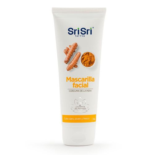 Mascarilla Facial Sri Sri Tattva Cúrcuma de la India x 100 ml