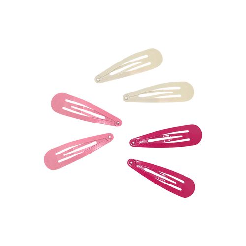 Hebilla de Pelo Tic Tac Kids Colores Wav x 6 un