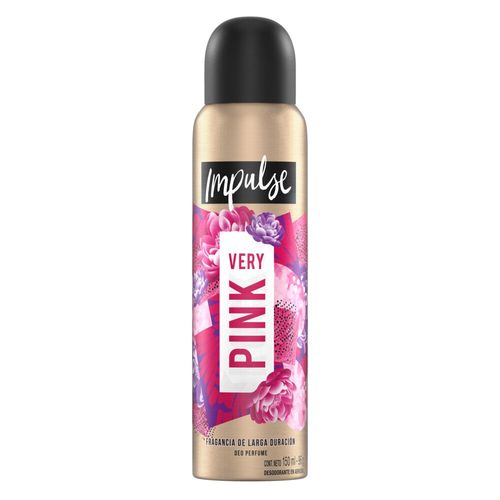 Desodorante Impulse Very Pink en Aerosol x 150 ml