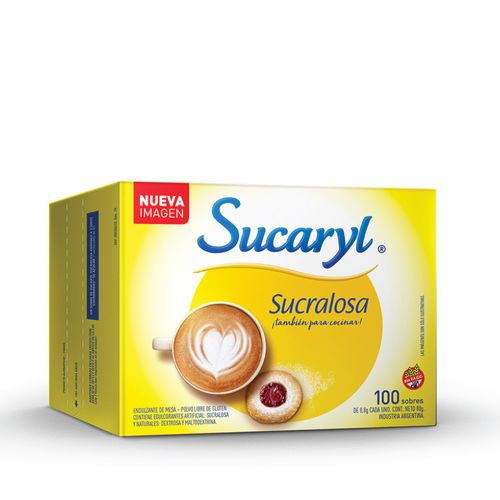 Endulzante Sucaryl en polvo x 100 un