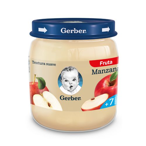 Puré de Manzana Gerber x 113 g
