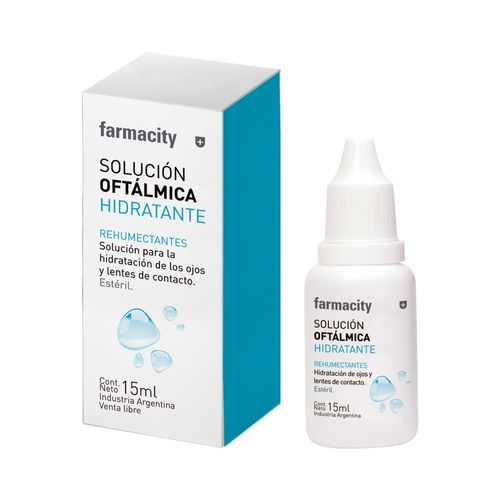 Solución Oftalmológica Farmacity Hidratante x 15 ml