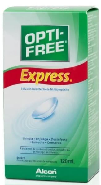 Solución Multipropósito Opti-Free Express x 120 ml