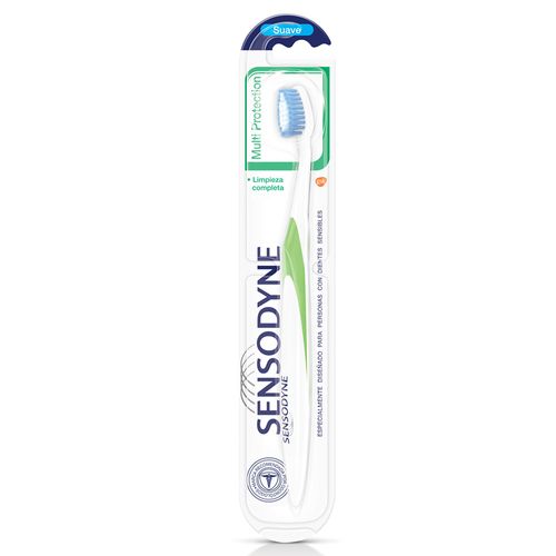 Cepillo Dental para Dientes Sensibles y Encías Sensodyne Multi Protección Cerdas Suaves