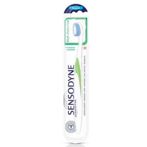 Cepillo Dental para Dientes Sensibles y Encías Sensodyne Multi Protección Cerdas Suaves