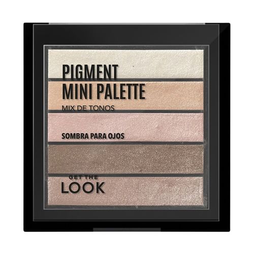 Mini Paleta de Sombras para Ojos Get The Look Pigment Bronze x 5 un