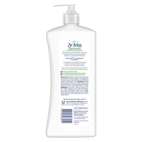 Crema Corporal St. Ives Humectación Diaria x 532 ml