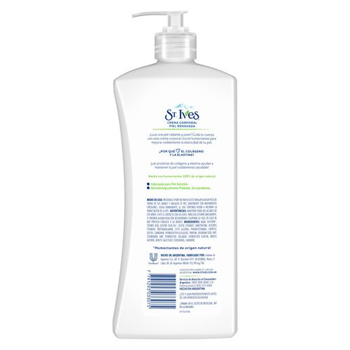 Crema Corporal St. Ives Piel Renovada x 532 ml