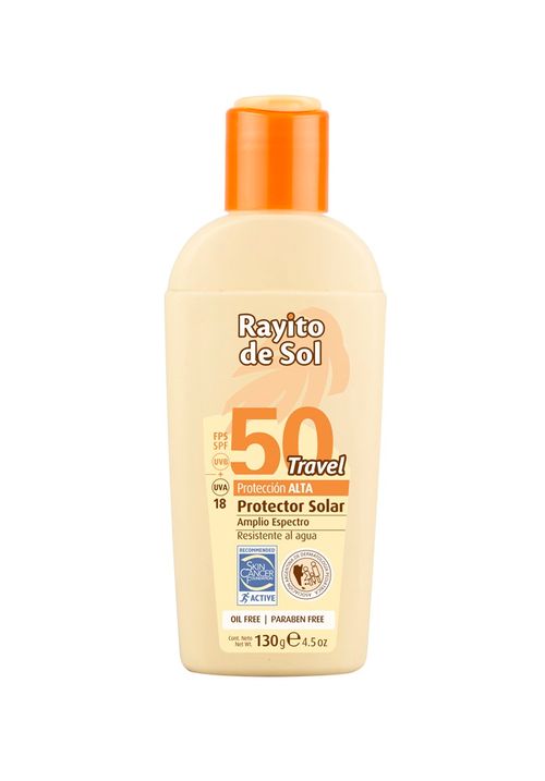 Protector Solar Rayito De Sol Travel Fps 50 x 130 g