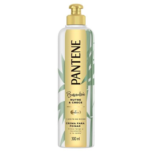 Crema de Peinar Pantene Bambú Nutre y Crece x 300 ml