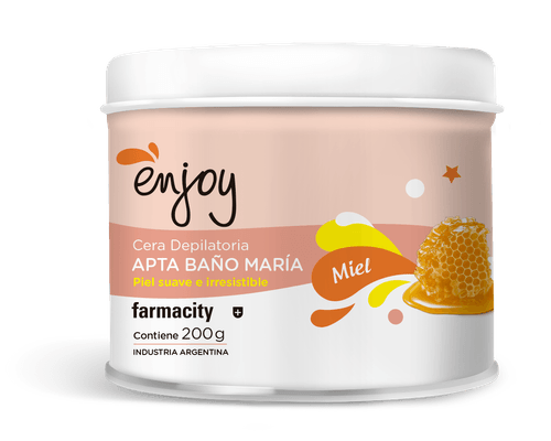 Cera Depilatoria Enjoy Miel Piel Suave x 200 g