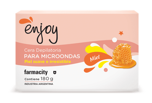 Cera Depilatoria Enjoy Miel Piel Suave x 180 g