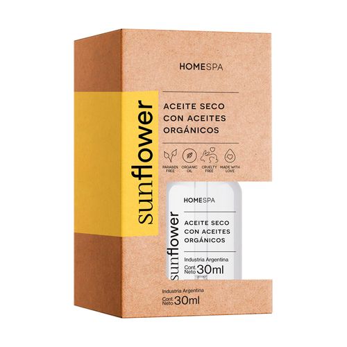 Aceite Corporal Ducha Home Spa Sunflower x 30 ml