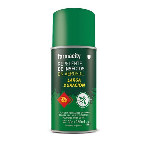 Repelente Farmacity en Aerosol x 180 ml